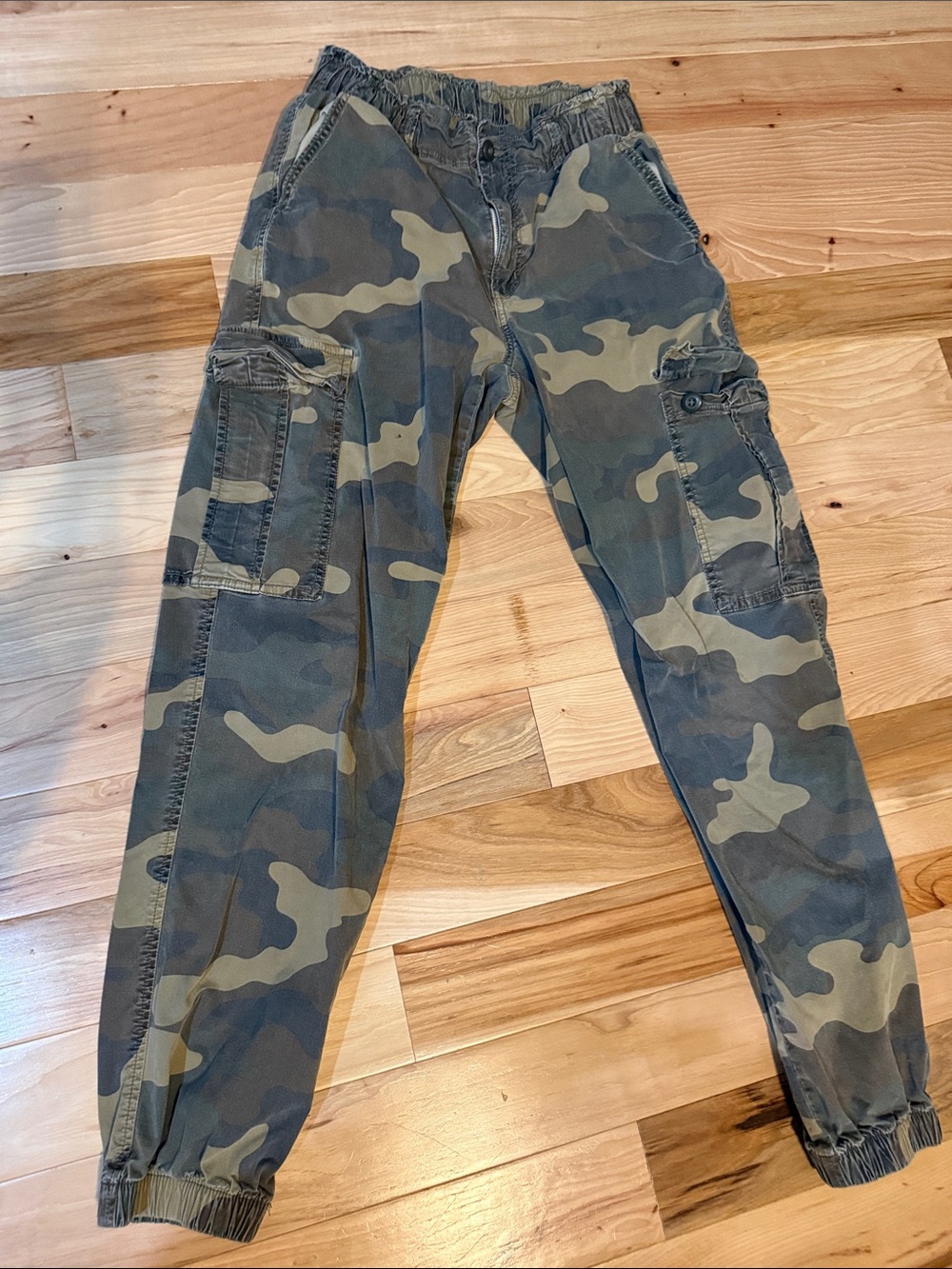 American Eagle Camo Stretch Cargo Pants – 2 Regular